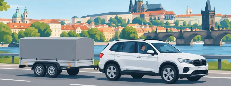 Kurz s přívěsem B+E v Praze bez zbytečných obav